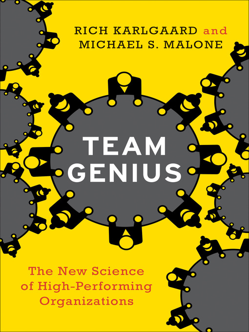 Title details for Team Genius by Rich Karlgaard - Wait list